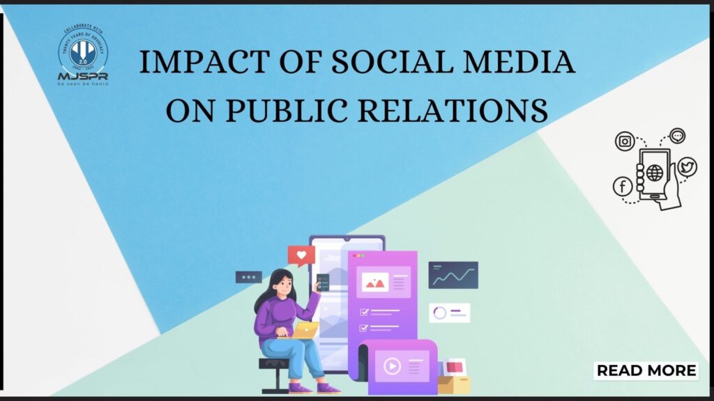 IMPACT OF SOCIAL MEDIA ON PUBLIC RELATIONS